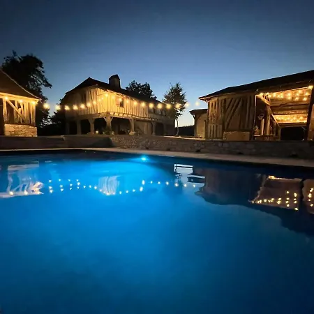 Grande Maison Familiale De Caractere Avec Piscine Chauffee Rives (Lot-et-Garonne)
